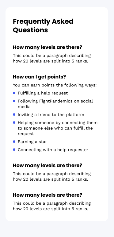 DoinGud Badges Frequently Asked Questions Mobile