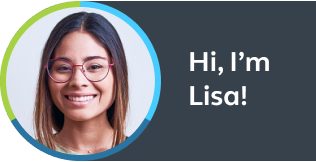 Lisa - Button to Begin Chat Lisa Chat - Begin Chat